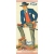 Model Plastikowy - ATLANTIS Models Figurka 1:8 U.S. Marshal Wyatt Earp Figure Model Kit - AMCP278